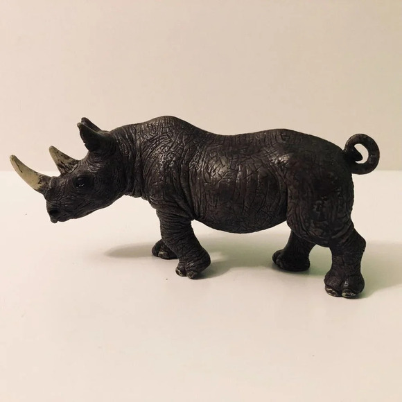 2008 Schleich  Rhino Rhinoceros Figure Animal - Picture 2 of 16